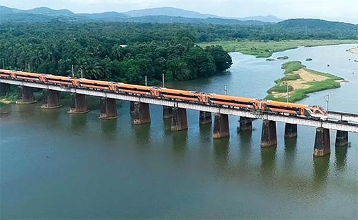 Green Railway country- India